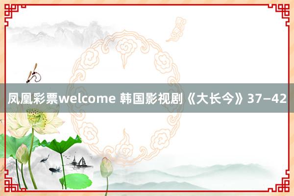 凤凰彩票welcome 韩国影视剧《大长今》37—42