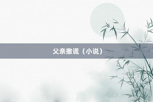  父亲撒谎（小说）